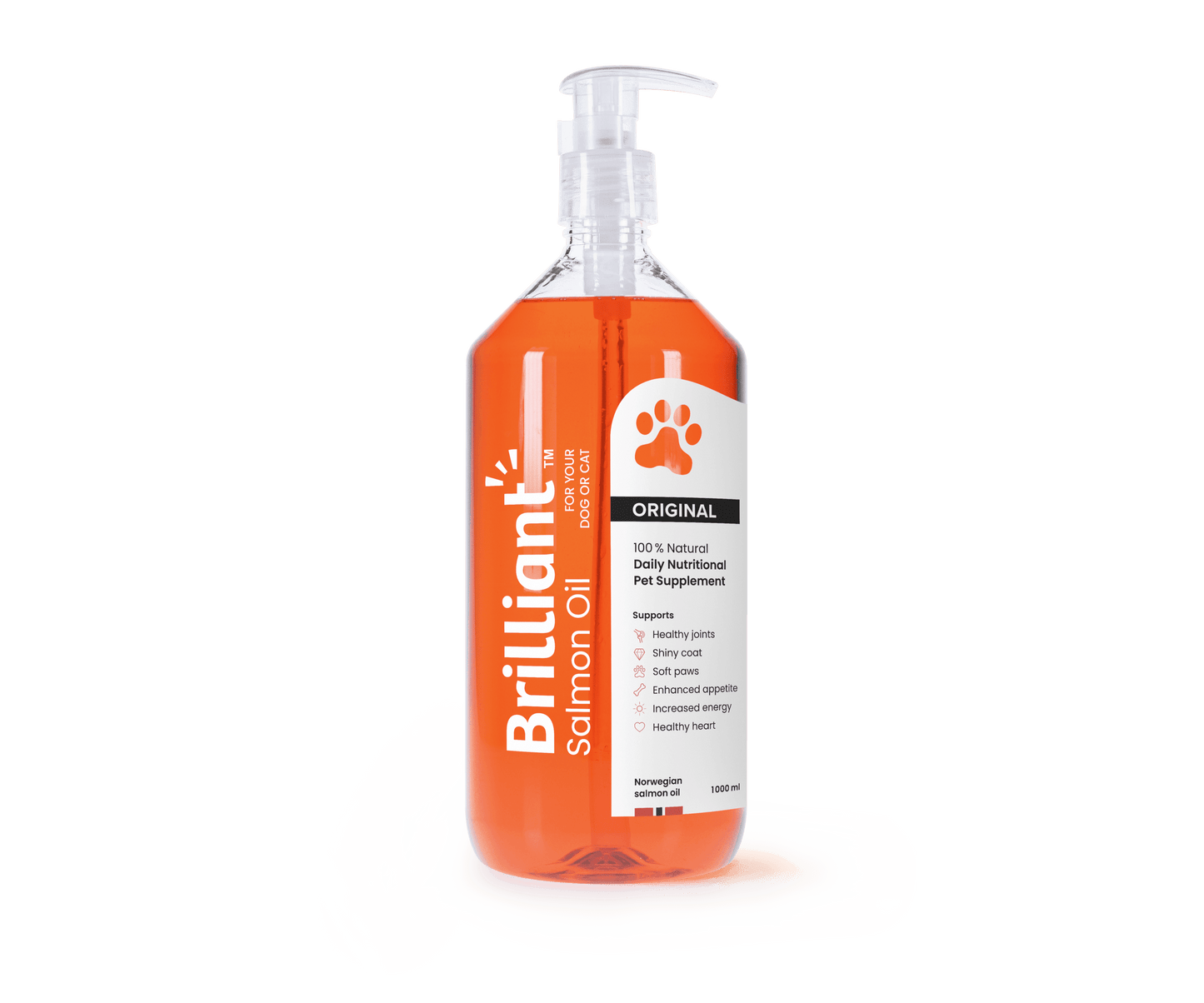 Brilliant - Salmon Oil for Dogs and Cats