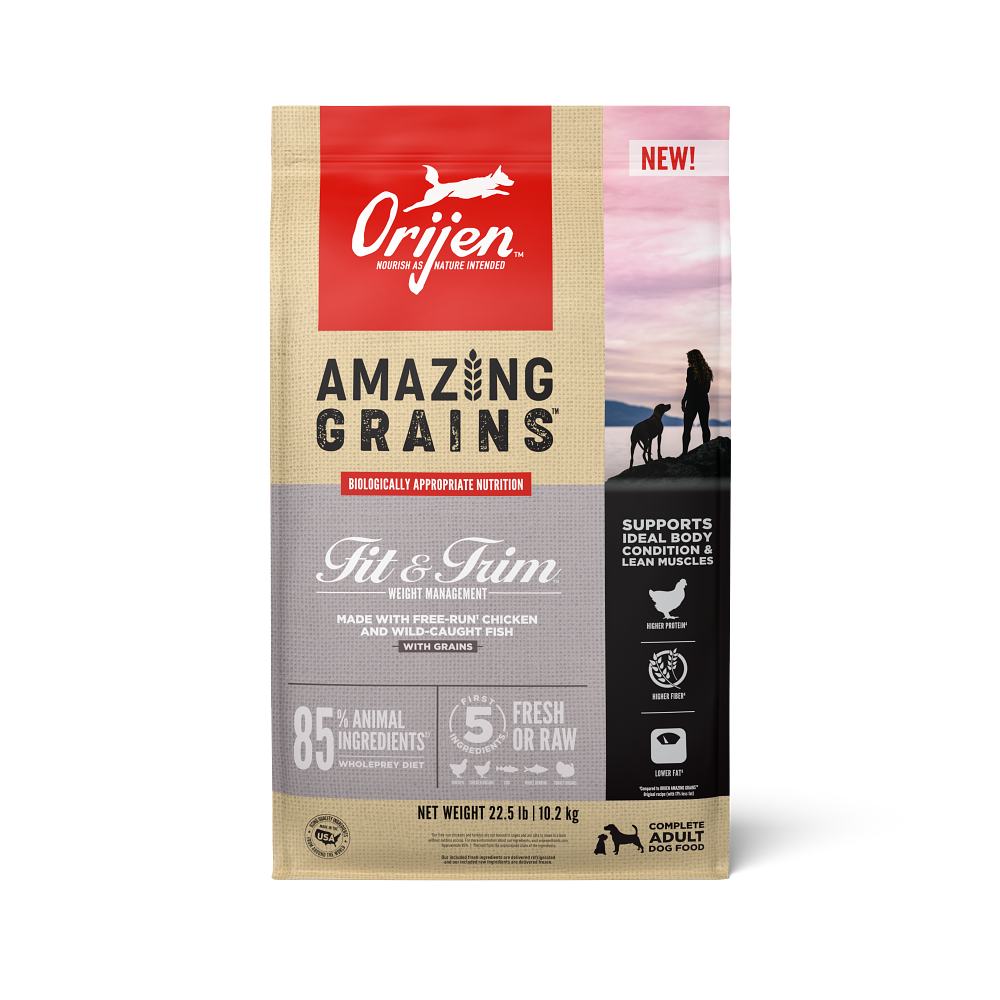 Orijen Amazing Grains™, Fit & Trim - Dog (11.4kg)