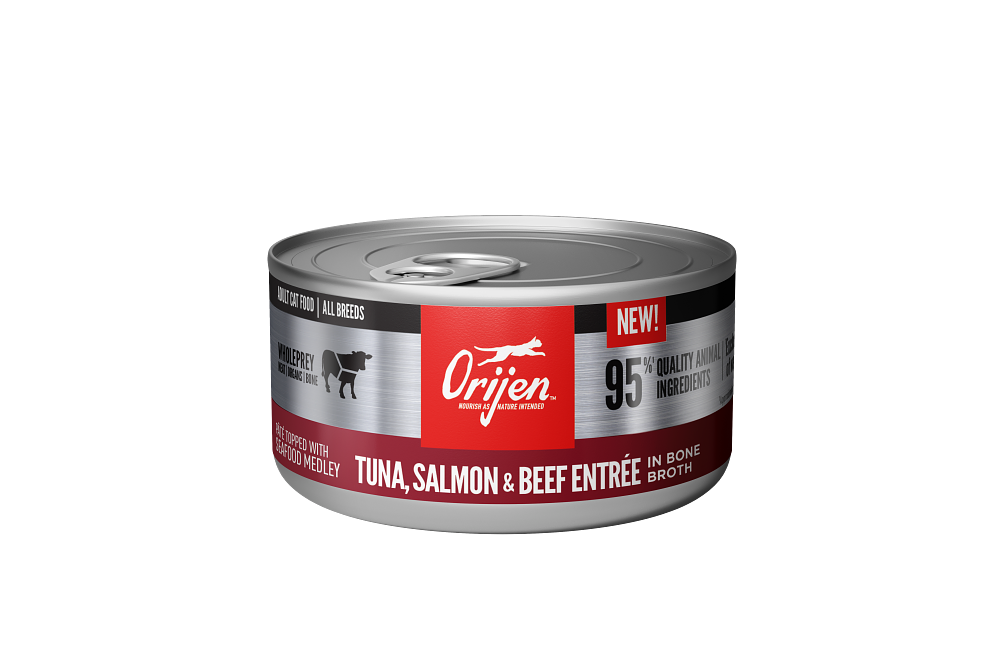 Orijen Tuna, Salmon & Beef Entrée Wet Cat Food - Adult