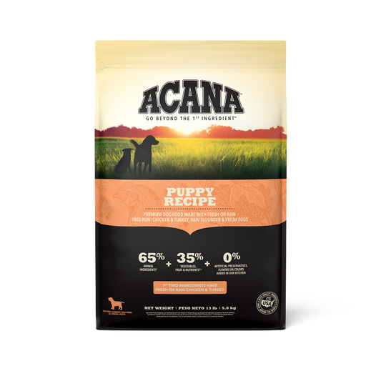 Acana Puppy Recipe- Dog (11.4kg)
