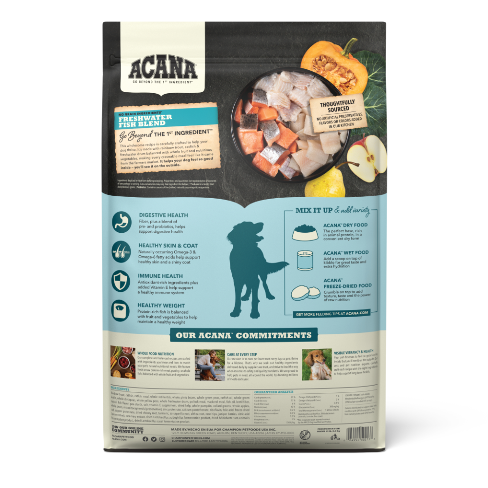 Acana Freshwater Fish Blend - Dog (2kg)