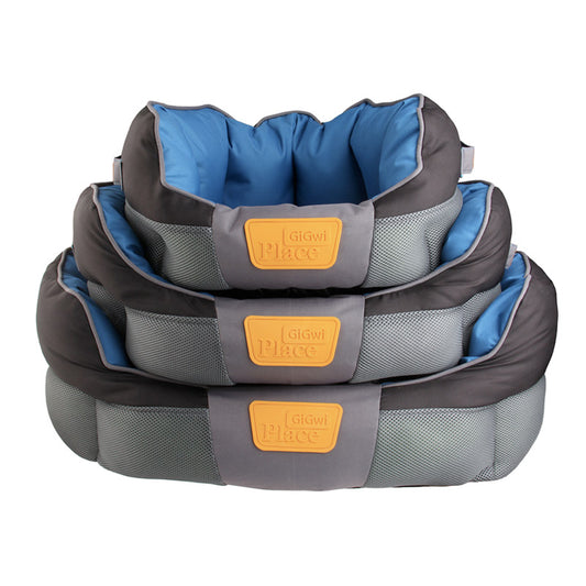 Gigwi Place Soft Bed Canvas TPR - Blue & Black