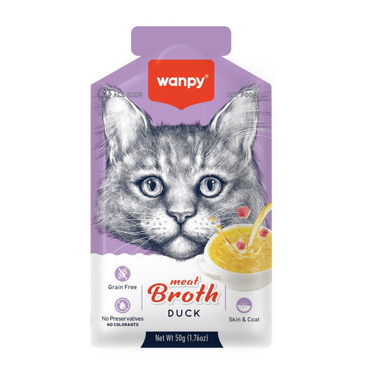 Wanpy Meat Broth Duck for Cats (50g)