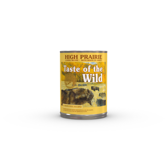 High Prairie Canine Recipe with Bison in Gravy (374g)